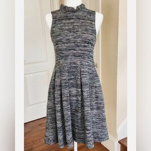 Ganni knit dress career preppy old money capsule luxury workwear party special